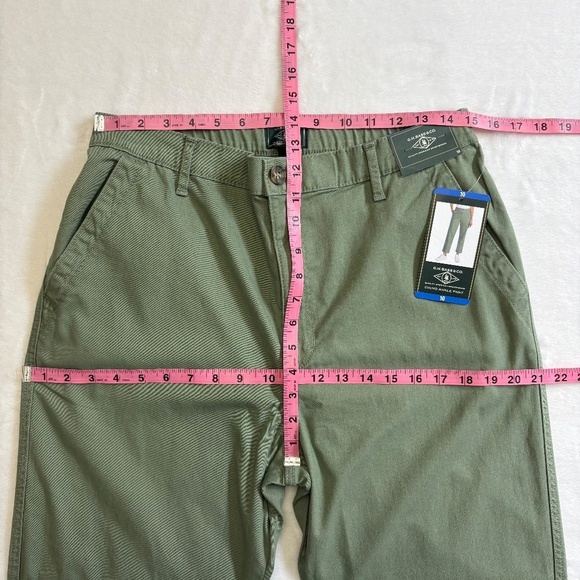G.H. Bass & Co. Ladies' Chino Ankle Pants, Green, Size 10, NWT - Picture 10 of 16